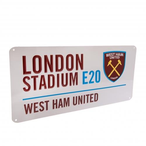 West Ham United F.C. Street Sign COYI !!! Official Merchandise