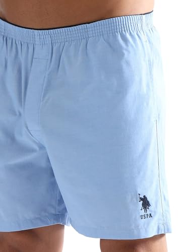 Image of U.S. Polo ASSN. Mens EX003 Cotton Essential Easy Lounge Boxer Shorts -Pack of 1