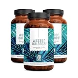 Brennnessel Kapseln Komplex mit Rosskastanienextrakt und roter Weinlaub Vegan und ohne chemische starke Entwässerungstabletten 270 Wassertabletten von NATURTREU