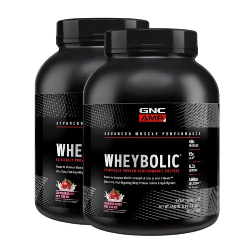 GNC AMP Wheybolic Whey Isolate BCAA