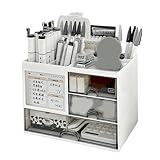 Desk Organizers with Drawers Pen Holders Multifunctional Desktop Organizers Makeup Organizers Office School Supplies