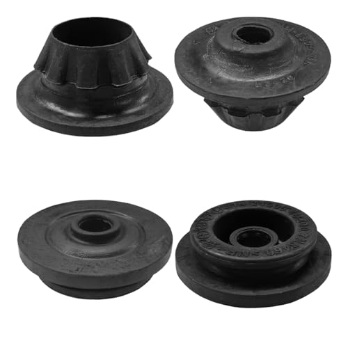 YoRise 4PCS Car Radiator Mount Bushing Rubber Upper Lower Radiator Support Bracket Cushion OEM#21507-4M400 21506-4M400 Car Replacement Accessories for Most Cars (Black)