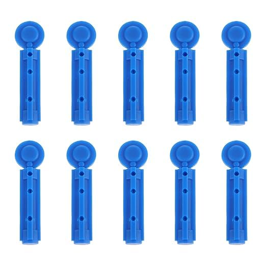 Medtreu Sterile lanzetten 28G – 100 Stück blutlanzetten für Diabetes | lanzetten blutzucker kompatibel mit lanzetten stechhilfe & blutzucker teststreifen | hygienisch, schmerzarm