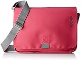 bree schultertasche grau Länge: 8 cm BREE Unisex-Erwachsene PNCH 62 Schultertasche, Pink (Jazzy), 8x24x34 cm