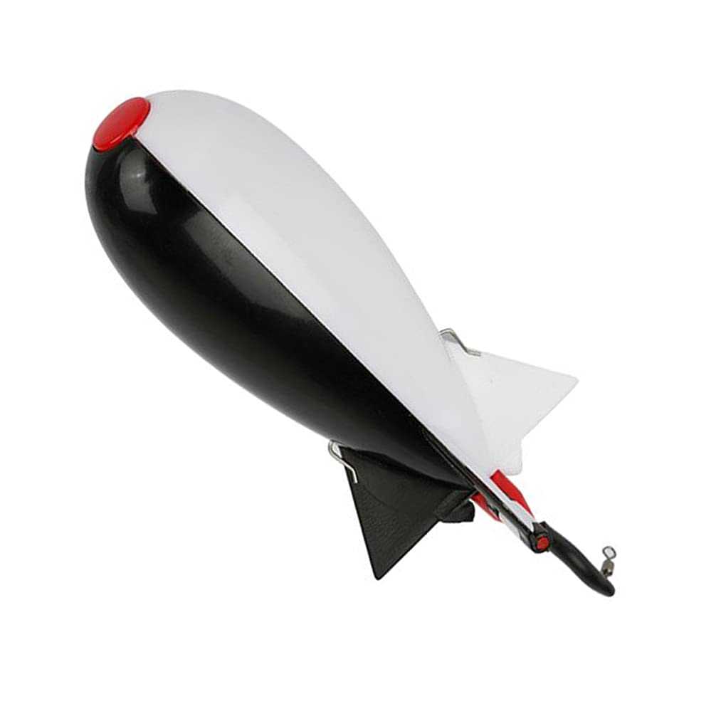 rongweiwang 2 Size Fishing Rocket Feeder Carp Bait Spod Float Lure Bait Holder Pellet Rockets Feeders Position Gear Accessories