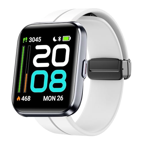 Bracelet ID208 Plus silicone magnétique pour montre connectée Quican aeac WMK 1,8"