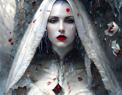 Poster toile Vampire Queen 58x90 cm habiller un grand mur vide style gothique