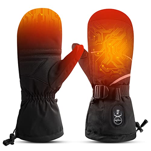 SNOW DEER Heated Gloves Mittens