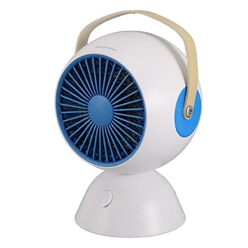 Miniventilador 100V-240V Aquecedor de Mesa de Escritório Silencioso para Quarto (plugue da ue)