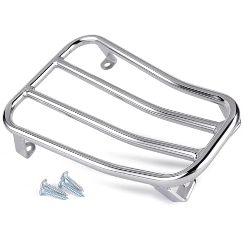 Porte-bagages arrière chrome haut de gamme pour Vespa GTS