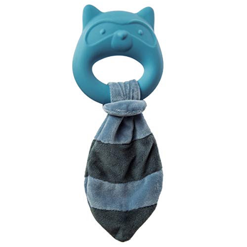 Mary Meyer Leika Silicone Baby Teething Toy, 9-Inches, Little Raccoon #TOP13