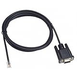 Kabel Adapter DB9 auf RJ-11 – Länge 200 cm – Farbe schwarz – Erstbezug – Garantie: 12 Monate