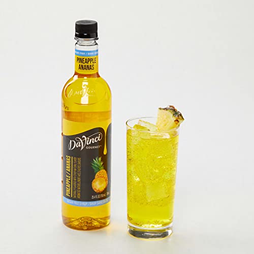 Image of DaVinci Gourmet Sugar-Free Pineapple Syrup, 25.4 Fluid Ounces (Pack of 1)