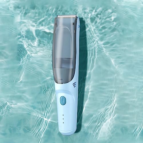 Baby Haarschneider,Automatisches Saugen Haarschnitt-Kit,Leise Kids Haarschneidemaschine,Elektrischer Haarschneidemaschine, Wasserdichter,Schnurlose,USB Schnell Wiederaufladbar, 3 Führungskämme (Stil2)