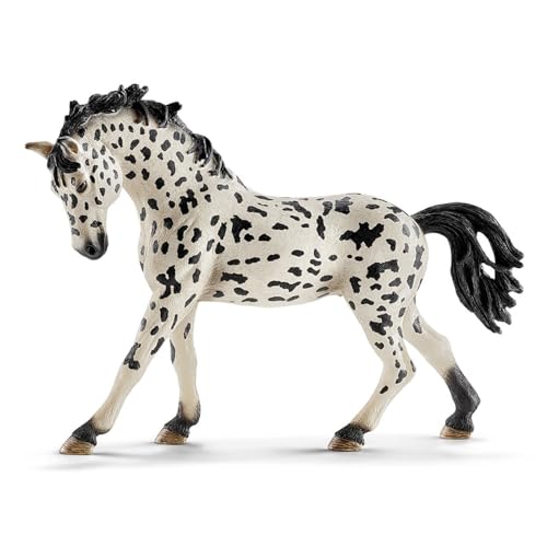 Generico Juguetes Para Animales - Figura Knabstrupper Mar 4x14x9,8 Cm | Figura De Caballo, Juguete Animal De Colección Realista | Para Niños, Adolescentes, Niños, 3 Ai 15 Años, Juego, Esp