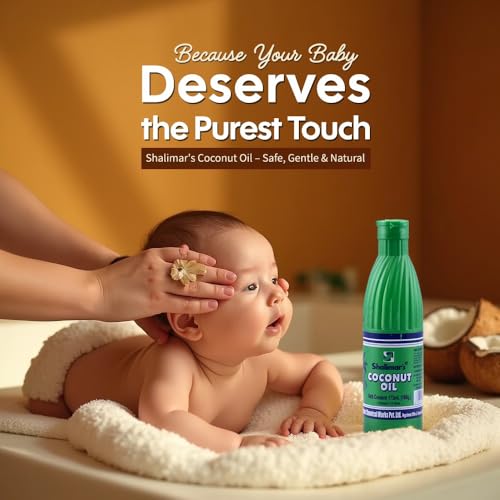 Image of SHALIMARS Coconut Oil Bottle 175Ml (Pack Of 4)