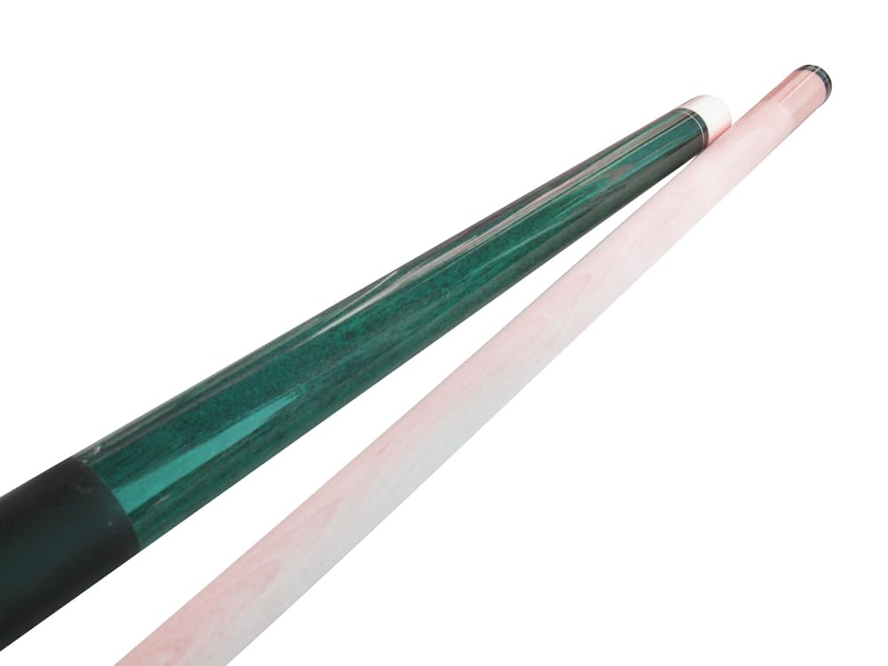 Champion Sport Co Billardqueue, 106,7 cm, 121,9 cm oder 132,1 cm, Junior-Größe, 132,1 cm lang, 510 g, Grün