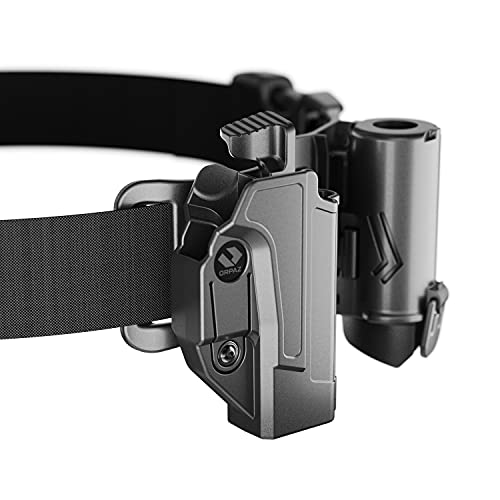 Orpaz G19 Holster Compatible With Glock 19 Holster, Right-Hand Modular Owb Holster (Level Ii Retention, Belt Holster) #TOP2