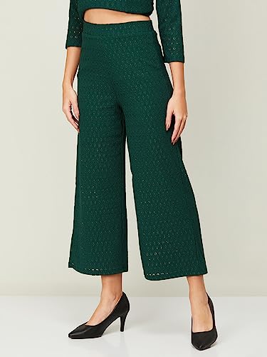 Image of CODE by Lifestyle Women Green Pants