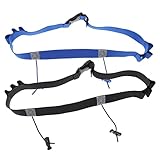 Homoyoyo Laufnummernband Kinder 2 Stück Trainingsgürtel Startnummernband Mit Magnet Renngürtel Elastischer Stoffgürtel Kinder Startnummerngürtel Magnete Für Startnummern