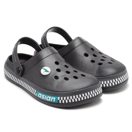 Image of ASIAN Men's AGC-02 Trendy Stylish Fashionable Clogs | Sandals with Lightweight Regular wear Casual Clogs with Ultra Soft & Flexibility Technology Clogs for Men's & Boy's
