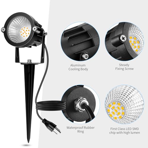 Reegold LANDSCAPE-SPOTLIGHTS Spot Lights Outdoor: 10W 1000Lm Spotlight Outdoor 2700K Warm White Led Spot Lights thumb #1