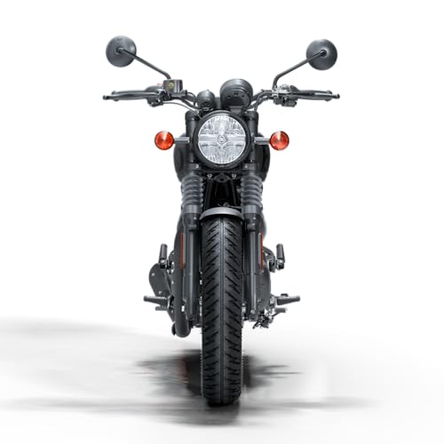 Image of Royal Enfield Hunter 350 with Disc & Alloy Wheels Motorcycle (Graphite Grey) Booking for Ex-Showroom Price