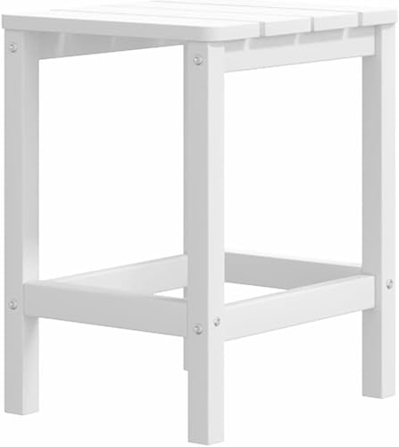 Miniatura 6 de Sillas Adirondack de patio con reposapiés y mesa HDPE blanco silla de patio al aire libre sillas de comedor Sillas para Comedor silla de jardín para