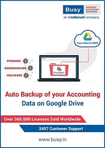 Busy Accounting Software| Saffron| Single User for 1 Year| Feature-rich GST Accounting Software with Bookkeeping| Invoicing| Inventory| 100+ MIS... - Image 6