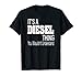 It's A Diesel Thing T-Shirt Black Smoke Trucks Rolling Coal