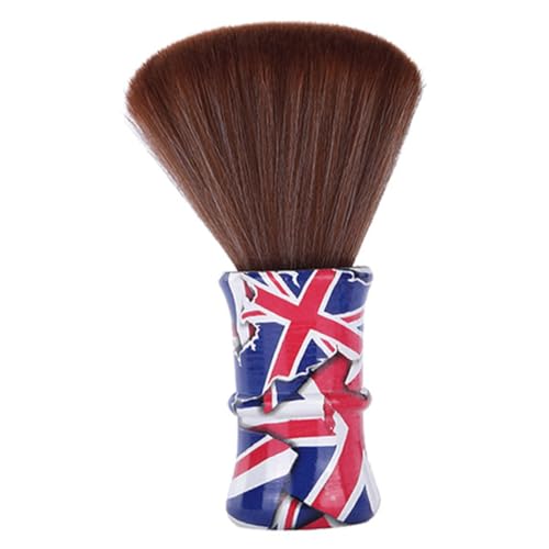 TOVINANNA Grooming Tool Soft Nylon Bristles Shaving Brush for Men Barber Accessory Hair Duster Hair Salon Neck Duster Brush