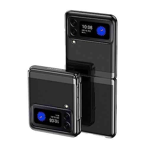 Coque Samsung Galaxy Z Flip 4 évite les bris d'écran étui noir rigide