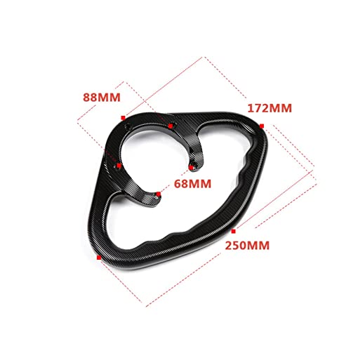 Powersports Passenger Fuel Tank Grab Bar Cnc Motor Hand Grip Tank Grab Bar Handles Armrest Passenger Handgrips For Yama-&Ha Yzf R1 R6 R25 Fz07 Mt03 Mt07 Mt09 Mt25 Xj6 Etc Powersports Tank Grab Bar ( C #TOP1