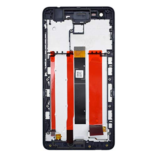 Image of TA-1080 LCD Screen Touch Digitizer Glass with Screen Frame Replacement for Nokia 2.1 TA-1092 TA-1084 TA-1093 TA-1086 Black