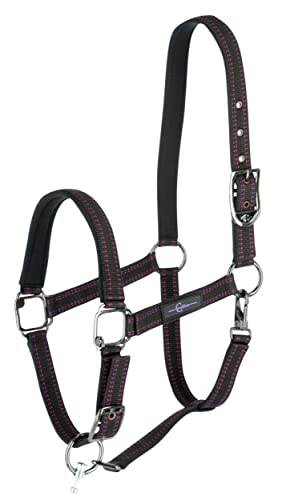 Cabestro para caballos Goleygo System con mosqueton rapido para evitar tirones en ponis