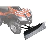 TUSK Subzero Snow Plow Kit, Winch Equipped ATV, 50' Blade for Honda Rancher 420 4x4 ES 2007-2013