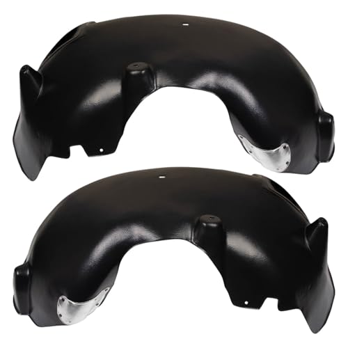 Image of TRQ Front Inner Fender Liner Set Compatible with 2004-2006 Dodge Durango CH1250123 CH1251123