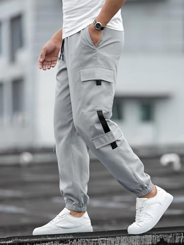 Lymio Regular Track Pant for Men || Track Pants || Plain Track Pant (Track-06-08) (Image - 3)