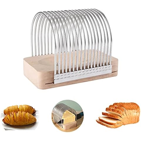 Hasselback Kartoffelschneider, Hasselback Kartoffelschneider Rack, Kartoffelschneider Werkzeug Guide zum Schneiden von Tomaten, Kartoffeln Cover