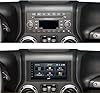 Stinger Wrangler JK (2007-17) 6.8" Stereo Replacement HD Touchscreen Double Din Radio, Certified Wireless Android Auto, Apple CarPlay, Bluetooth, Dual USB, SWC, All-in-one Dash Kit & Interface