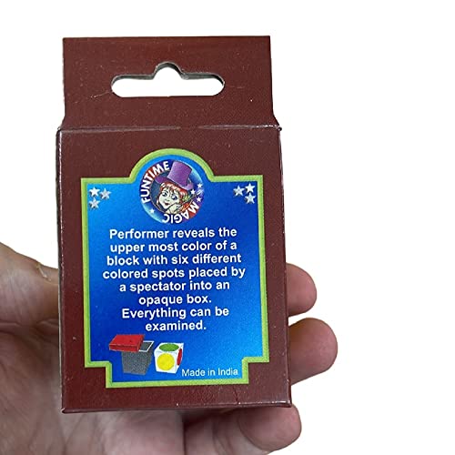 Milesmagic Magician's Color Vision Illusion Colour Prediction Box Real Magic Trick #TOP3