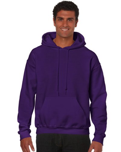 Gildan - Unisex Kapuzenpullover 'Heavy Blend' , Purple, Gr. M