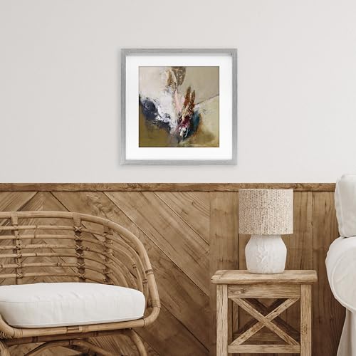 Affiche Earthy Mood Composition Grey Stupell décoration murale design