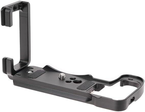 Z50ii L Plate for Nikon Z50 II Camera Horizontal and Vertical Arca Swiss Quick Release L Plate Z50 2nd Bracket Compatible for DJI RS4 Pro RS3 RS2 RSC2