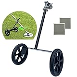 MUTOGLAVA Adjustable String Trimmer Support Wheel Attachment, 6inch Wheels Auxiliary Walk Behind Str
