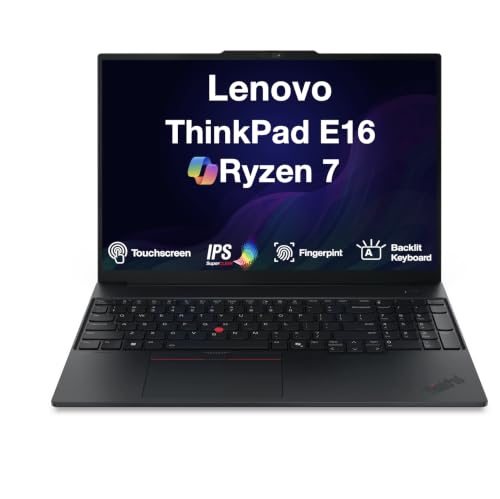 Image of Lenovo ThinkPad E16 Business Laptop 16.0 inch 60Hz Touchscreen IPS WUXGA