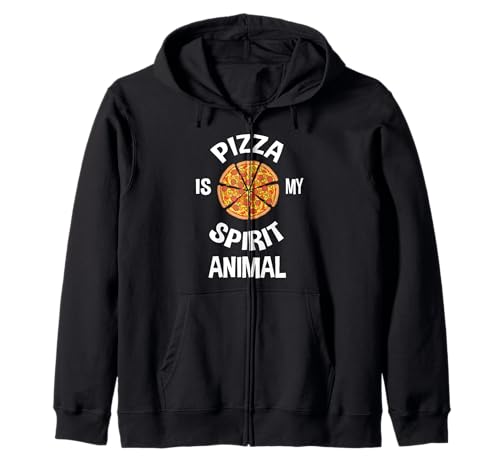 Pizza is My Spirit Animal Pizza Lovers Sudadera con Capucha