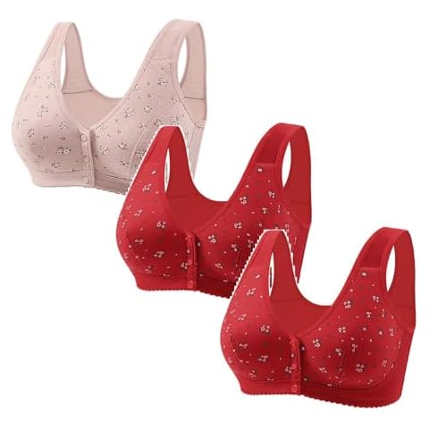 Front Fastening Non Wired Sports Bras Cover