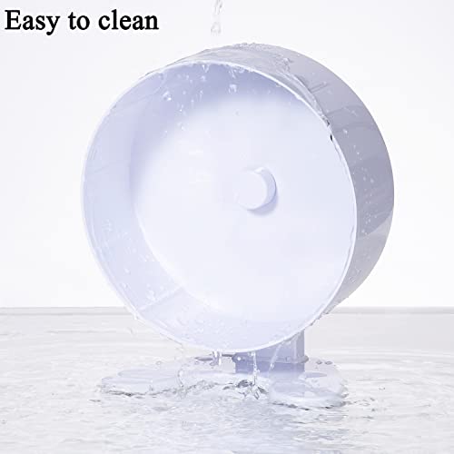 Super Silent Hamster Wheels 8.5 Inch - Quiet Spinner Gerbil Running Wheels With Stable Stand - Mouse Wheel For Dwarf Syrian Hamster, Mice Or Other Small Animals #TOP6