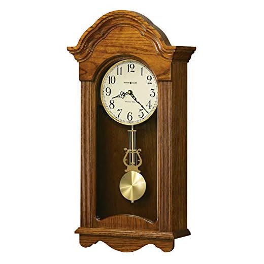 Cambria Legacy Oak Pendulum Wall Clock